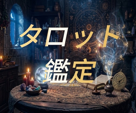 一問一答★明明がタロットでお悩みを視ます あなたの現状と潜在意識を深くリーディングし、お悩みを解決！ イメージ1