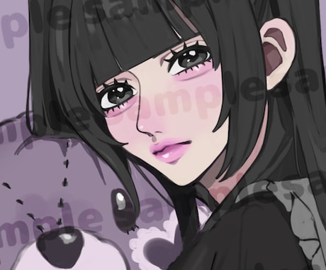 キラキラ可愛いオリキャラコテキャ描きます 丁寧に描かせて頂きます！ご相談だけでもOK！ イメージ2