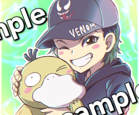 SNS用アイコンイラストを描きます あなたの個性をアイコンに込めて発信しよう！ イメージ2