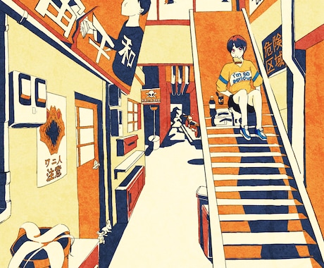 あなたの思い描く世界をイラスト化させます 世界観を大事にしたい人、物語性のあるイラストをご要望の方必見 イメージ1