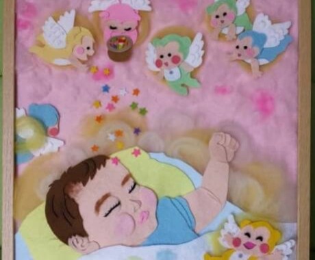 フエルトアートを行っています 皆さんの大切な思い出を一生ものに⭐️ イメージ2