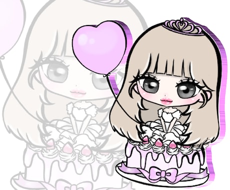 ミニキャラ制作します イメージ1