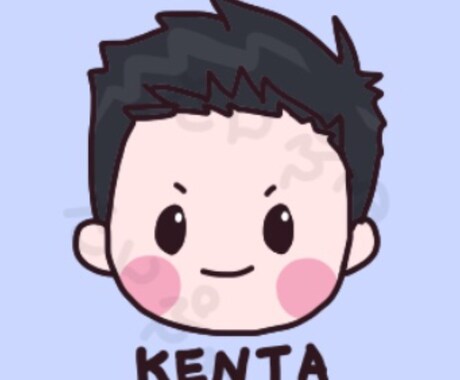 ちびキャラ☆アイコン描きます 今日はほのぼの気分の方へ【似顔絵】 イメージ1