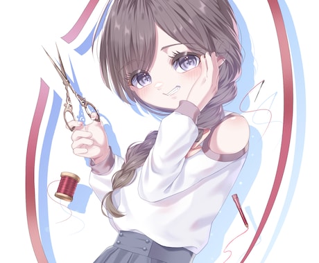 イラストのご依頼承ります 可愛いアイコンや一枚絵などをご提供させていただきます！ イメージ2