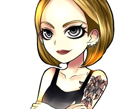 かわいい似顔絵とSNSアイコンを描きます SNSアイコン、プレゼント用！塗り方お選びいただけます。 イメージ1