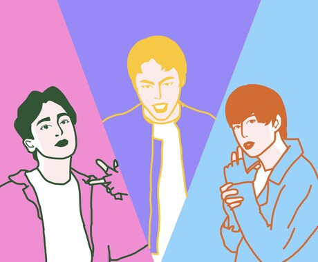 SNSのアイコン困ってませんか？イラスト描きます SNSのアイコンやスラックなど会社用のアイコンにも◎ イメージ2