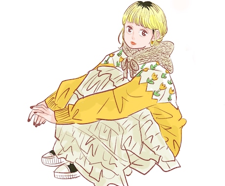 ポップ＋かわいいイラスト描きます 即日〜7日のスピード納品致します！ イメージ1