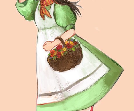 可愛い女の子を描きます 和装、制服姿を得意としてます。。 イメージ2
