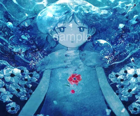 イラスト作成いたします ボーカロイド楽曲等のイメージイラスト作成、世界観の構成 イメージ1
