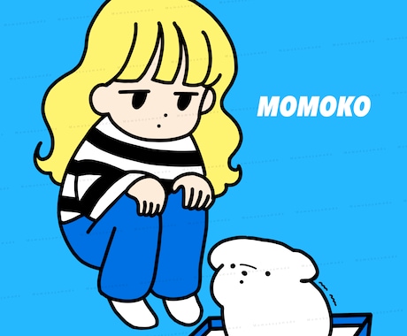 商用可！用途別シンプルポップなイラスト描きます ポップ/HP/シンプル/素材/グッズ/配信/POP/広告/ イメージ2