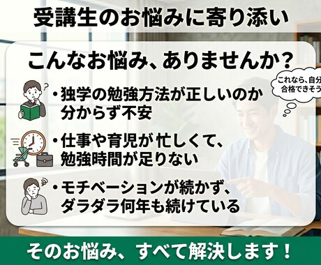 行政書士の5ヶ月一発合格のプロが合格法を教えます 24h対応／オーダーメイド計画・ビデオ通話で徹底サポート イメージ2