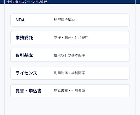 契約書レビューを実務目線で支援します 企業法務20年以上の実務経験で整理 イメージ2