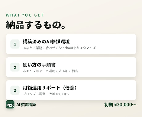 会社専用のAIアシスタント（AI参謀）を構築します Gmail・業務データを読ませて、社長の判断を毎日助ける イメージ2