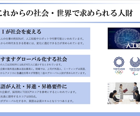 パワポの資料を翌朝までに修正します シンプルに分かりやすく！無駄な内容を伝えない優しい資料へ イメージ1