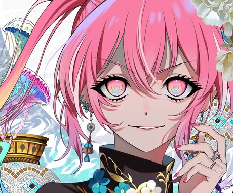 きれいめ爽やかなイラスト描きます 歌みた動画・サムネイル・誕生日・立ち絵・アイコンなど イメージ2