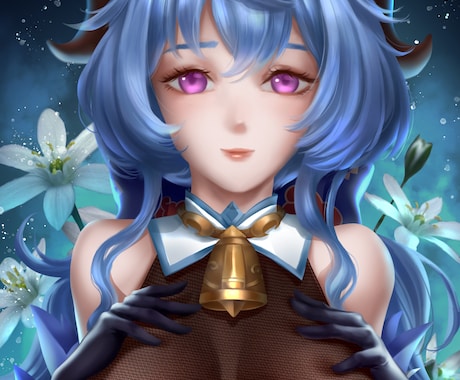 あなただけの独特なアイコンを描きます 個性的な、可愛いなどあなた望むの様に描き致します。 イメージ1