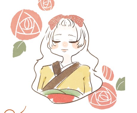 柔らかい雰囲気のイラストを描きます 精一杯依頼に寄り添って作成していきます！ イメージ1