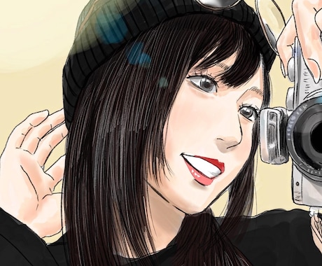 SNSのアイコンや記念日などの似顔絵を描きます 似顔絵に興味あるという方どうですか？ イメージ2