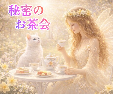 心の休憩場❣️雑談しながら優しくお話に寄り添います 雑談から秘密の話まで二人の秘密のお茶会☕️ゆるっと丁寧に占い イメージ1