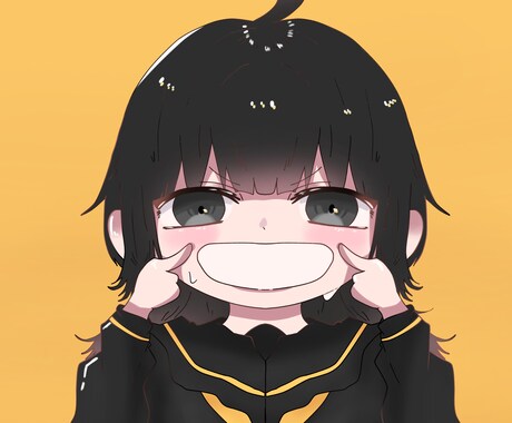ミニキャラ立ち絵、アイコン描きます イメージ1