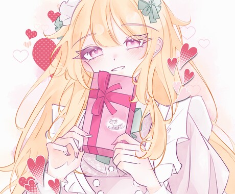 SNSで使用するかわいいアイコンをお描きします 淡く綺麗な色合いの女の子のイラストを描きます!! イメージ2