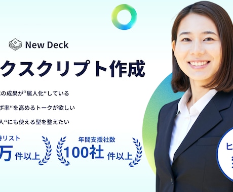 営業トークスクリプト作成｜アポ率を高める構成します 「何を話すべきか分からない」 そんな状態再構成します イメージ1