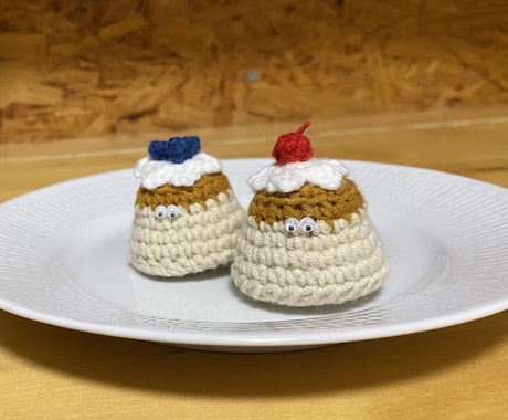 あみぐるみキーホルダー販売致します プリンさんのあみぐるみキーホルダー イメージ1