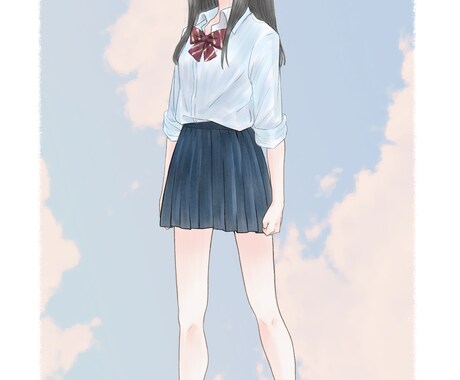 女の子のイラスト描きます おしゃれな女の子のイラストを描きます イメージ2