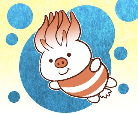 オリジナルキャラクター制作致します ゆるい・かわいい・ふてぶてしいキャラクター等 イメージ2