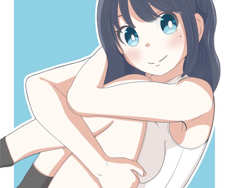 アニメ調のイラストを作成します 可愛い女の子のアイコンを描きます イメージ1