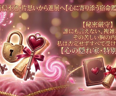 あの人の本音と未来、 次に起こる転機を占います 限定枠◆丁寧に向き合うボリューム鑑定と具体的なアドバイス イメージ2