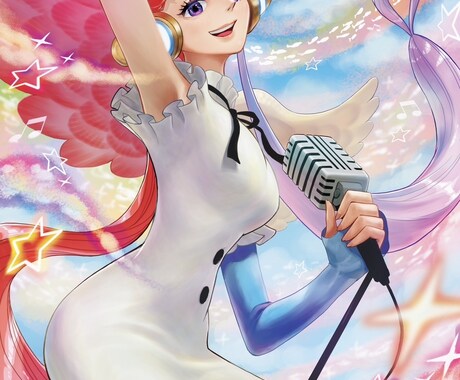 お祝い事の華やかな似顔絵イラスト描きます 美大出身の確かな画力でさまざまなニーズに応えます！ イメージ2