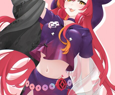 商用利用可！立ち絵・一枚絵を制作します 活動を頑張りたい方のサポートをいたします！ イメージ2