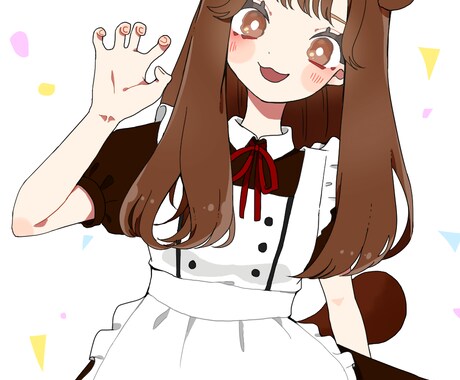 可愛いイラスト作成します アイコン、グッズ、小説同人誌の表紙など イメージ2