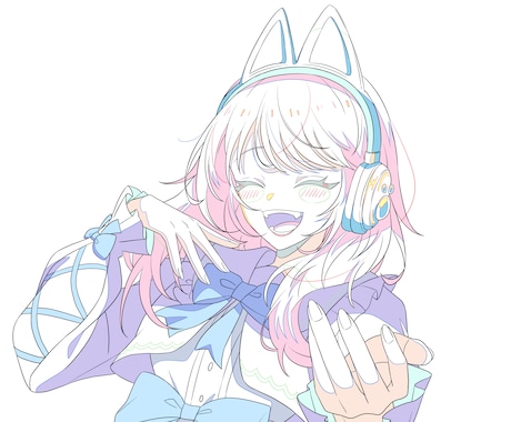 5月まで！お試し価格でアニメ原画風イラスト描きます あなたのキャラクターをアニメのワンシーンのように描きます イメージ2