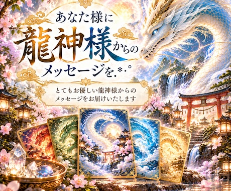 龍神様からのお声を届けさせていただきます イメージ1