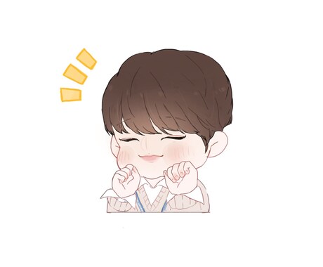 似顔絵描きます 推し活にも！アイコンやステッカーにもぴったりな似顔絵♡ イメージ2