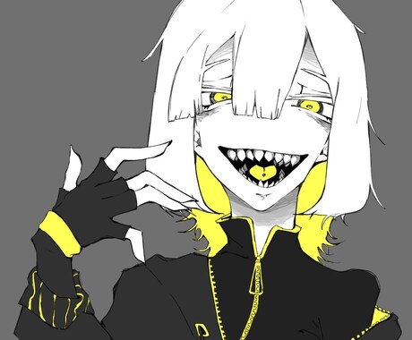 SNSでのアイコンなどに使えるイラスト売ります SNS等でのアイコン、ヘッダーに使えるイラストを販売します イメージ1
