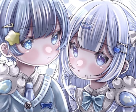 俺今すぐ可愛い”をお届け！イラスト即実納品します 色んな系統のイラストをお任せ下さい イメージ2