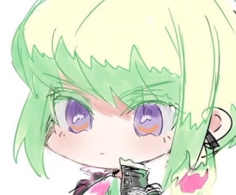 SNS用アイコン描きます デフォルメキャラ描きます。厚塗り可能です イメージ1