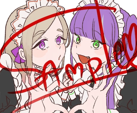 アイコンイラスト描きます 可愛い、かっこいいアイコンイラストをあなたに イメージ1