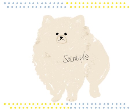 ゆるくてふわふわな動物のイラストお描きします 大切な家族でもオリジナルのキャラでもOK！商用利用可★ イメージ2