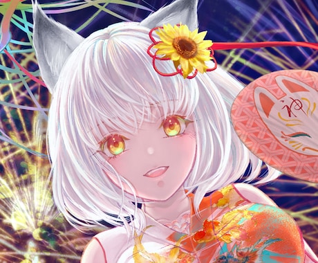 細部までこだわった物語を感じる一枚絵を制作します イメージ1