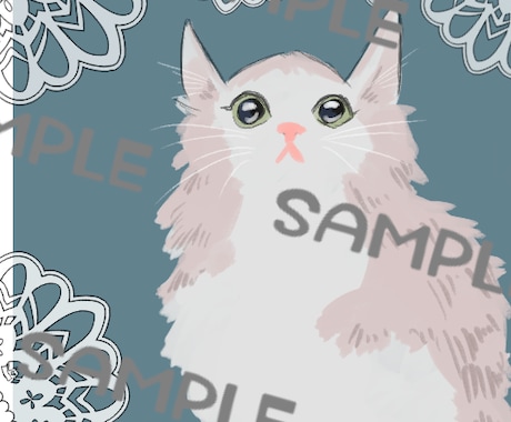 見てほっとするやさしい雰囲気で描かせて頂きます イメージ1