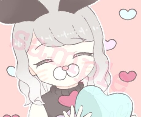 デフォルメアイコン描きます イメージ1