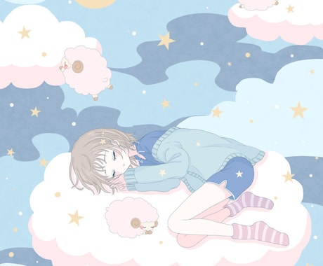 かわいいゆるふわイラスト描きます 様々な使用用途に合わせたゆるっと可愛いイラストを描きます♪ イメージ1