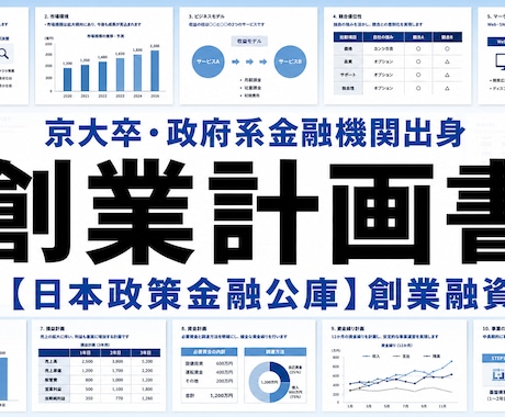 創業計画書作成と融資担当者との面談対策を支援します 金融機関における融資審査の実務経験を活かし、創業融資を実現 イメージ1