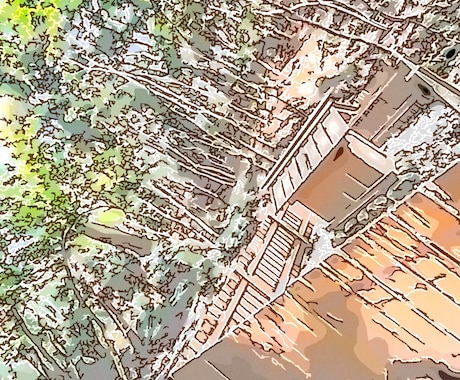 スマホで撮った写真をイラストにします スマホ写真をイラスト調にします。アイコンにどうぞ♪ イメージ2