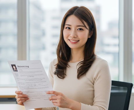 転職成功したい方！履歴書・職務経歴書の添削します 実績あり！プロから本人は気づかない通過するコツを教えます。 イメージ1
