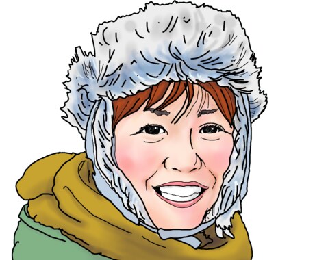 写真から～なんとなく似顔絵～を描きます 商用利用OK 名刺・チラシ・社内報等にご活用下さい イメージ2